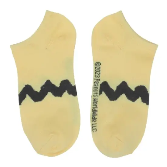 Peanuts Characters Women's 5-Pair Ankle Socks image {5}