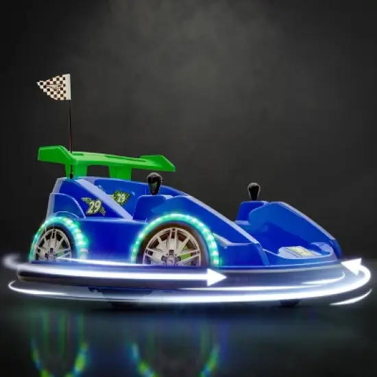 Flybar FunPark Racer Bumper Car - Blue image {3}