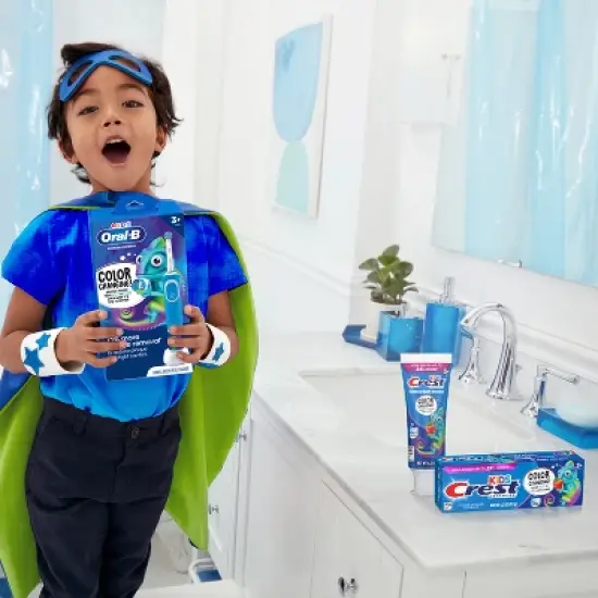 Crest Kids' Advanced Color Changing Toothpaste - Strawberry - 4.2oz image {10}