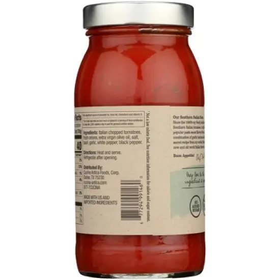 Cucina Antica Nonna's Recipe Pasta Sauce - Case of 12/25 oz image {2}