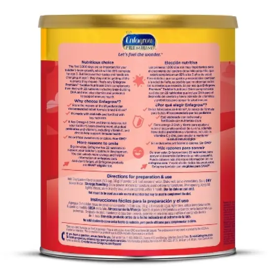 Enfagrow Premium Powder Toddler Formula - 32oz image {7}