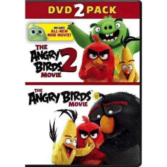 The Angry Birds Movie 1& 2 (DVD + Digital)(2020) image {1}
