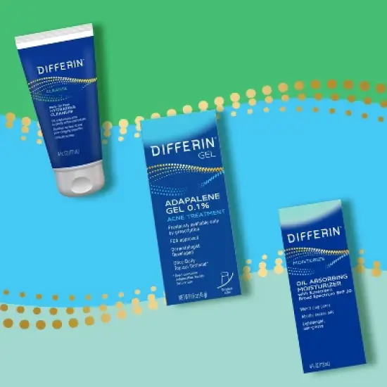 Differin Oil Absorbing Moisturizer with Sunscreen, Broad-Spectrum UVA/UVB - SPF 30 - 4oz image {4}