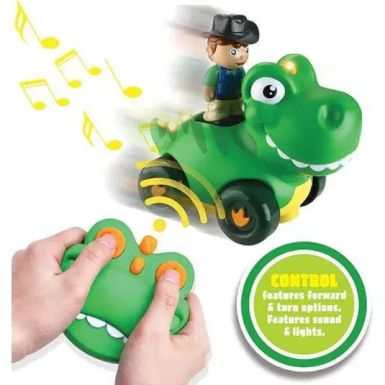 Play-Act Dinosaur Toddler RC Car image {1}