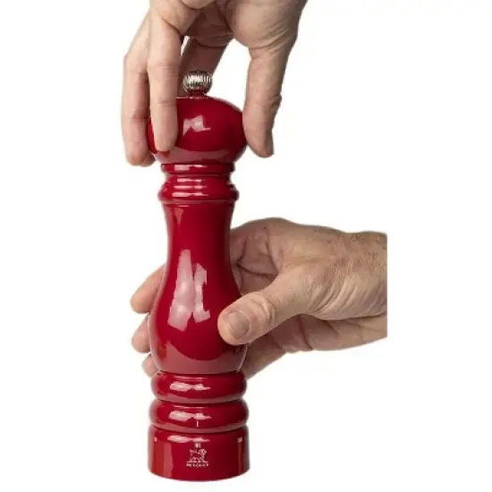 Peugeot | Paris u'Select Salt Mill, Wood, Passion Red, 22 cm - 9 in image {1}