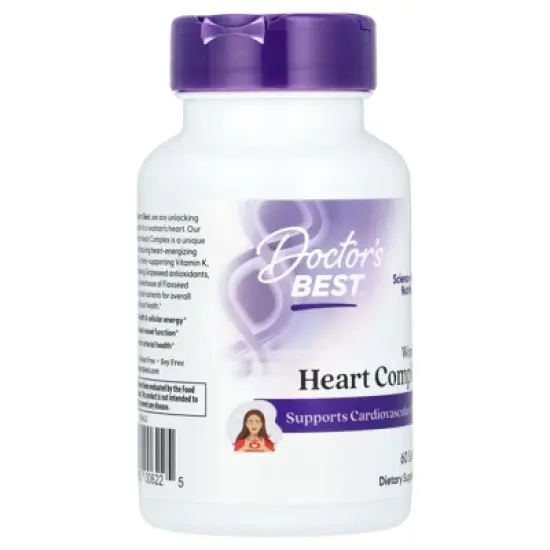 Doctor's Best Women's Heart Complex, 60 Softgels image {3}