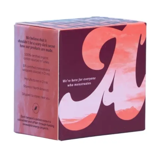 Its August Organic Panty Liners - 16pk image {2}