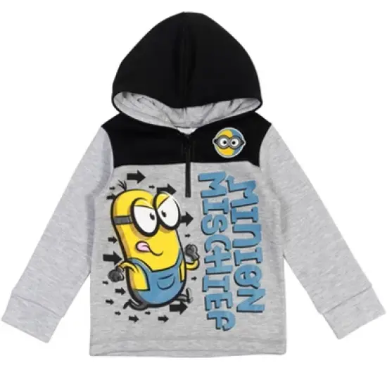 Despicable Me Minions Fleece Half Zip Hoodie Toddler image {2}