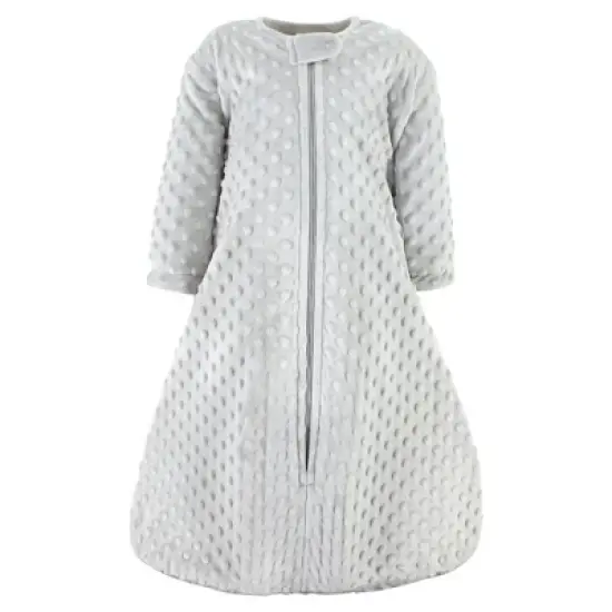 Hudson Baby Plush Sleeping Bag, Sack, Blanket, Lt. Gray image {2}