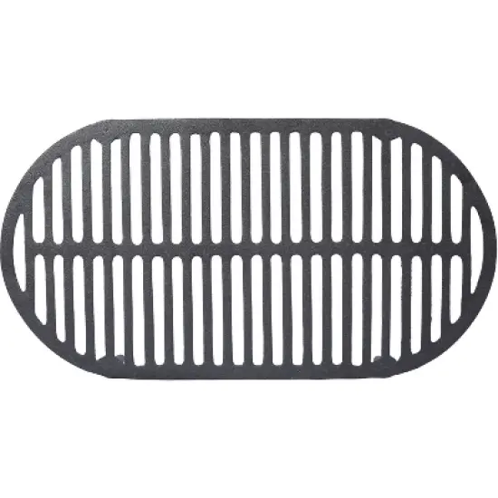 Oval Cast Iron Grill Outdoor, Portable Charcoal Grill and Tabletop Cast Iron Skillet,100% Cast Iron, Enameled, Durable,Charcoal Grill, Camping Stove image {9}