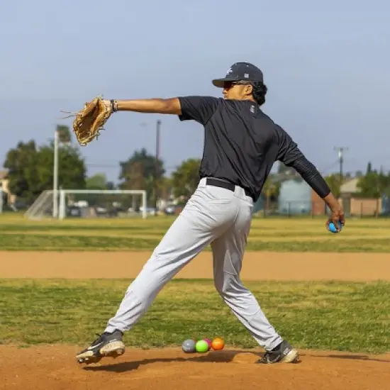 GoSports Plyometric Weighted Balls for Baseball & Softball Training -6 Pack image {1}