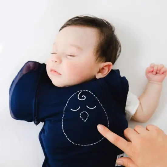Nested Bean Zen One&trade; - Gently Weighted Swaddle Wrap - Night Sky image {6}