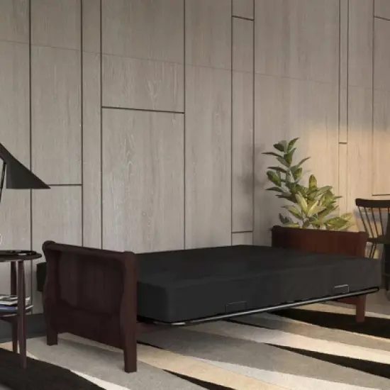 8" Full Jayce Thermobonded High Density Polyester Fill Futon Mattress - Room & Joy image {2}