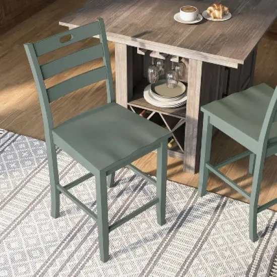 2pk 25" Elsie Counter Height Barstools - HOMES: Inside + Out image {3}