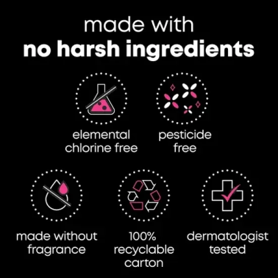 U by Kotex Balance Daily Wrapped Thong Panty Liners - Light Absorbency - Regular Length - 50ct image {5}