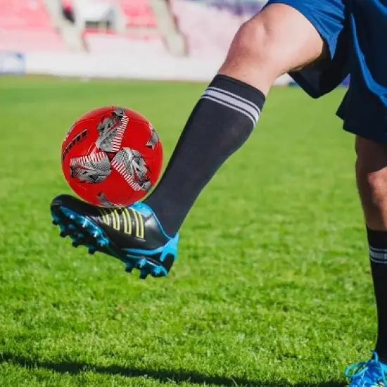 Vizari 'Lucca' Soccer Ball: Durable 32-Panel Construction, Colored TPU Cover, Thread-Wound Bladder - Ideal for Training and Light Matches, Suitable for Kids and Adults image {7}