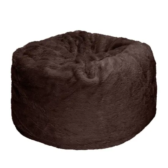 FurHaven Round Plush Ball Dog Bed image {3}
