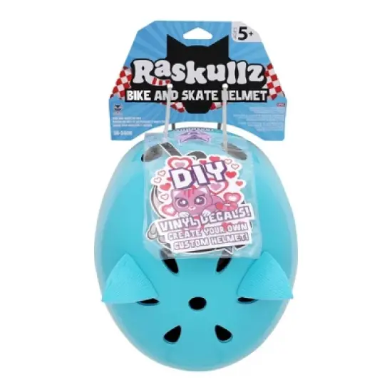 Raskullz Cling Cat Child Helmet - Light Blue image {6}