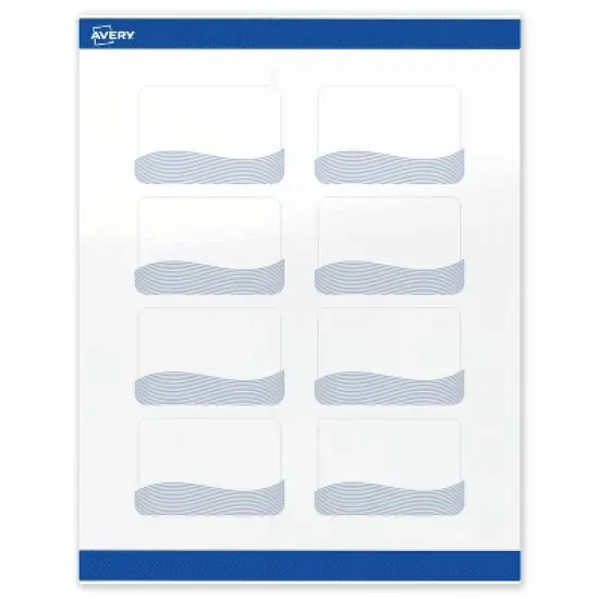 Avery Rectangle Labels, Colorful Design, 2" x 3" image {8}