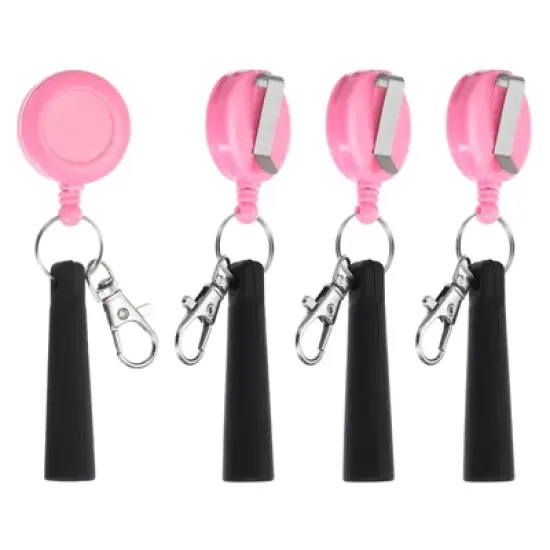 Unique Bargains Plastic Woodwork Bricklayer Markers Retractable Pen Holders 4 Pcs image {8}