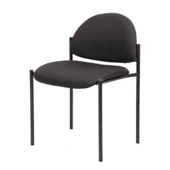 Armless Stacking Chair - Boss Office Products image {1}
