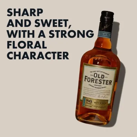 Old Forester 86 Proof Kentucky Straight Bourbon Whisky - 750ml Bottle image {6}