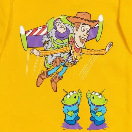 Disney Pixar Toy Story Woody Buzz Lightyear Rex Forky Pullover Hoodie Toddler image {4}