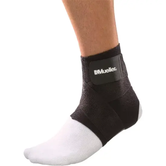 Mueller Ankle Support with Straps - Black image {2}