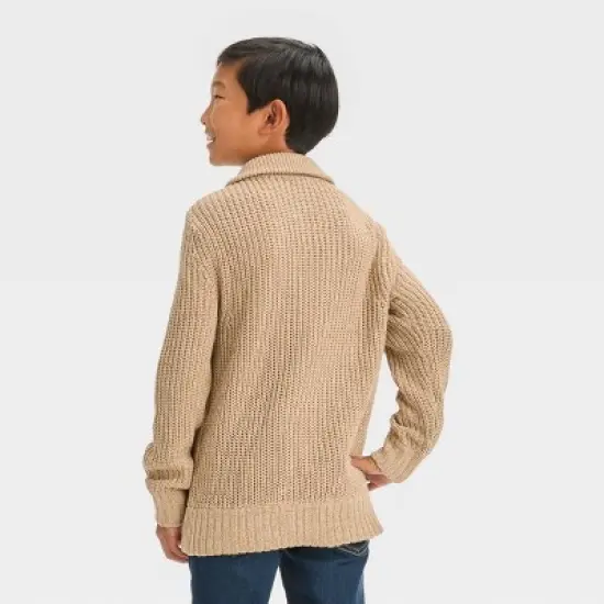 Boys' Quarter Zip Pullover Sweater - Cat & Jack&trade; image {1}