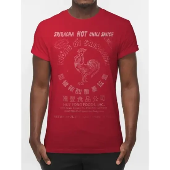Tee Luv Sriracha Label T-Shirt image {6}