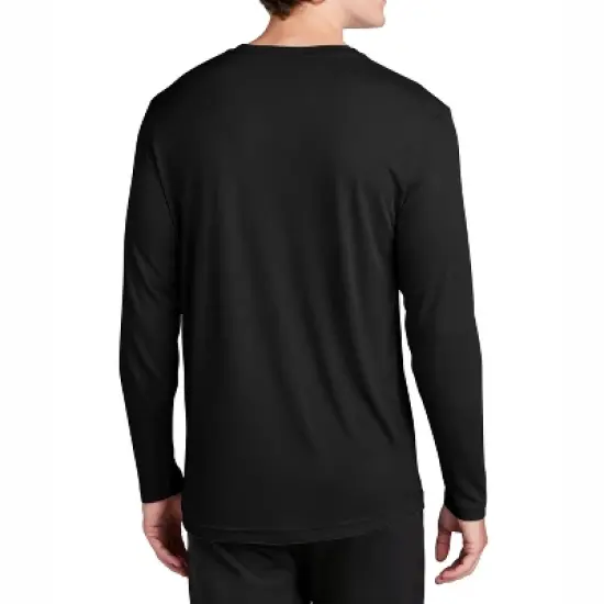 Mafoose Men's PosiCharge Competitor Cotton Touch Long Sleeve Tee image {1}
