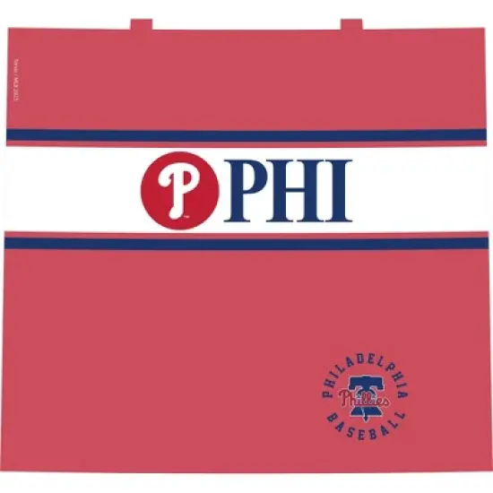 MLB Philadelphia Phillies Retro Sport Venture Water Bottle - 24oz: Portable Plastic Drinkware image {1}