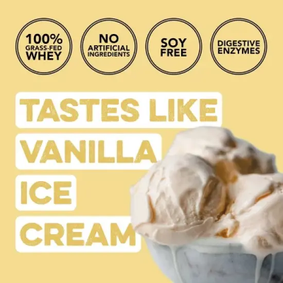 Clean Simple Eats Protein Powder - Simply Vanilla - 34.9oz/30 Servings image {2}