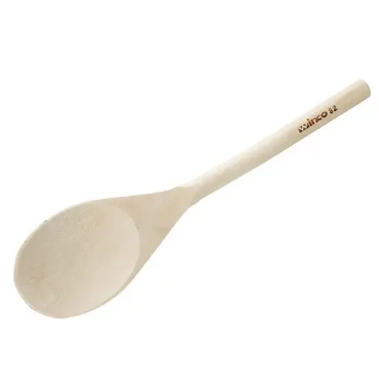 Winco Wooden Mixing Spoon, 12" image {2}
