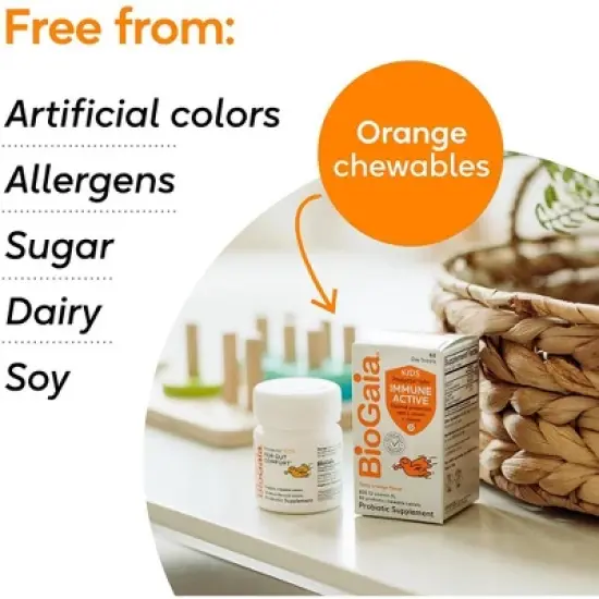 BioGaia Immune Active KIDS - Probiotic Chewables image {4}