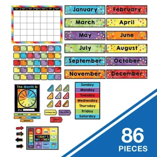 Carson Dellosa Education Celebrate Learning Calendar Bulletin Board Set image {2}