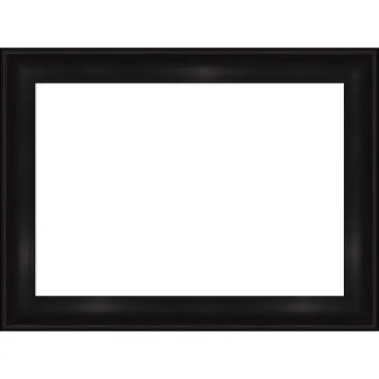 Amanti Art Grand Black Narrow Framed Dry Erase Magnetic Board image {9}