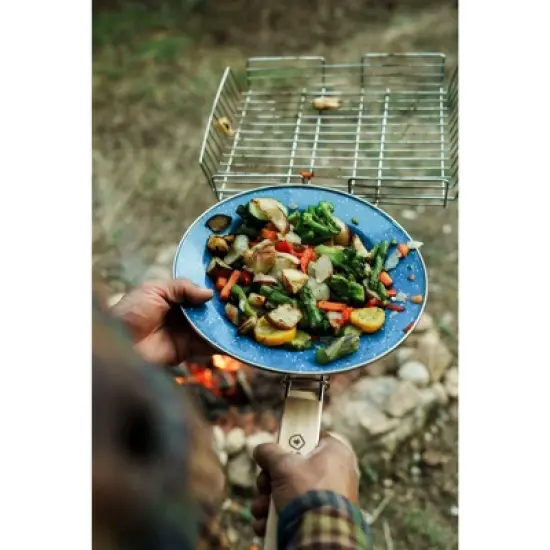 Stansport Heavy Duty Basket Broiler with Lockable Grill Grate image {6}