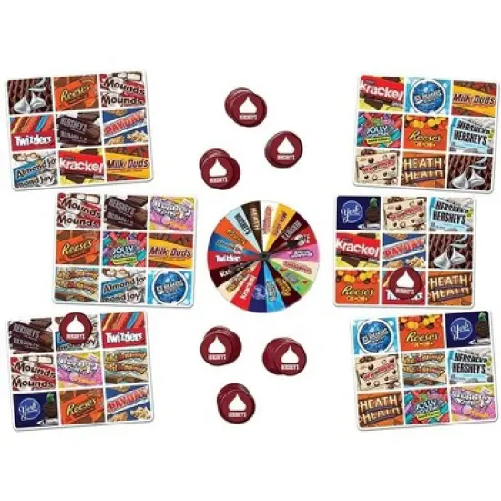 MasterPieces Inc Hershey Bingo Game | 2-6 Players image {2}