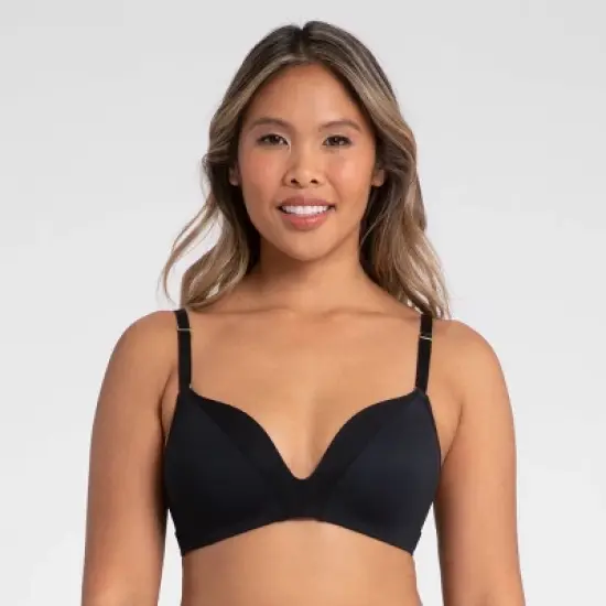 All.You. LIVELY Women's All Day Deep V No Wire Bra image {10}