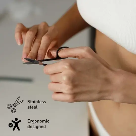 Nail Care Essentials Kit: Premium Nail Clippers, Stainless Steel Scissors, and Portable Electric Nail Trimmer & Filer image {1}