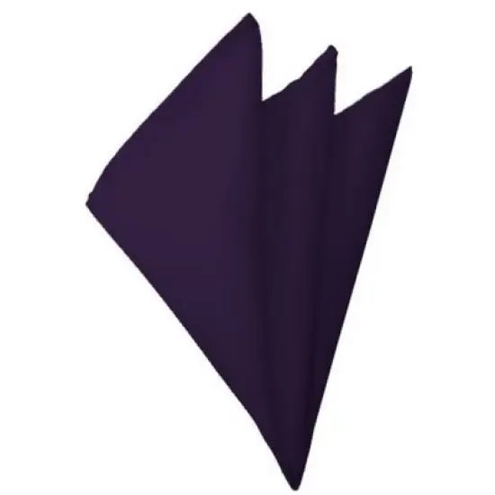 TheDapperTie - Men's Solid Color 10 Inch x 10 Inch Pocket Squares Handkerchief image {10}