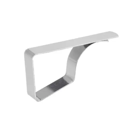 Unique Bargains 430 Stainless Steel Outdoor Restaurant Picnic Tablecloth Clips 4 Pcs image {3}