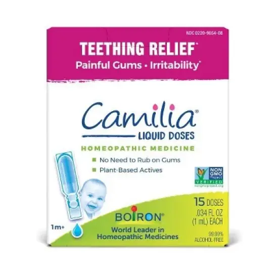 Camilia by Boiron Homeopathic Medicine For Teething Relief  -  15 Dropper image {1}