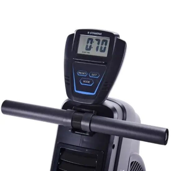 Stamina DT 397 Rowing Machine Rower, Dual Technology Combines Magnetic & Air Resistance, Includes Two Expert Guided Online Workouts image {5}