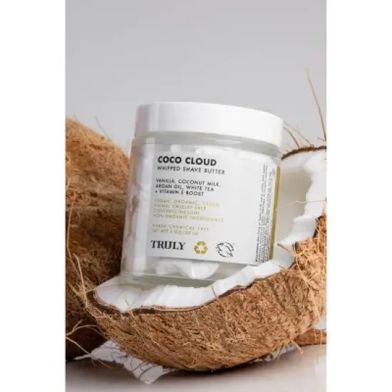TRULY Coco Cloud Luxury Shave Butter - Ulta Beauty - 1.3 fl oz image {2}