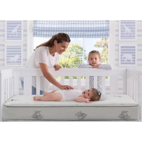 Serta Nightstar Balance Extra Firm Crib & Toddler Mattress image {1}