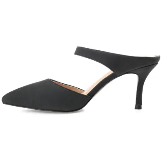 Journee Collection Womens Maevali Mules Mid Stiletto Pointed Toe Pumps image {1}