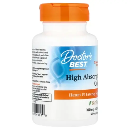 Doctor's Best High Absorption CoQ10, 60 Softgels image {3}