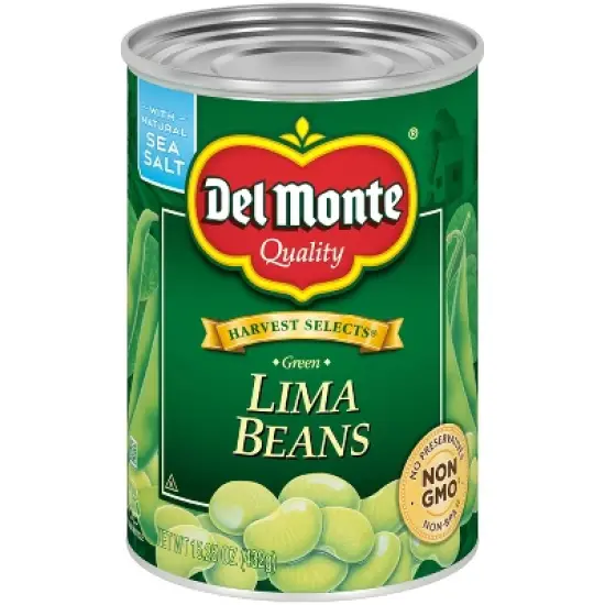 Del Monte Lima Beans  - 15.25oz image {4}
